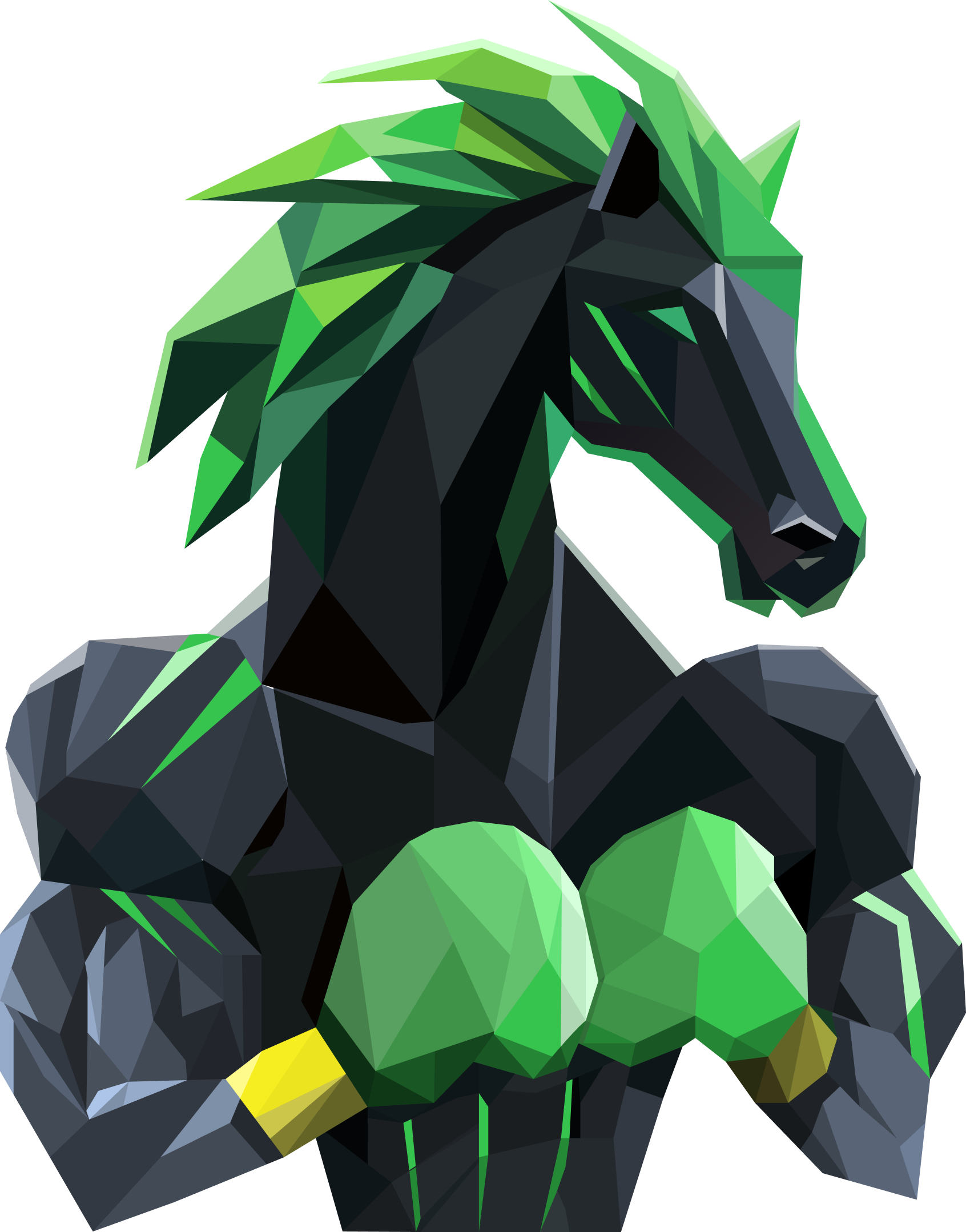 Green Horse